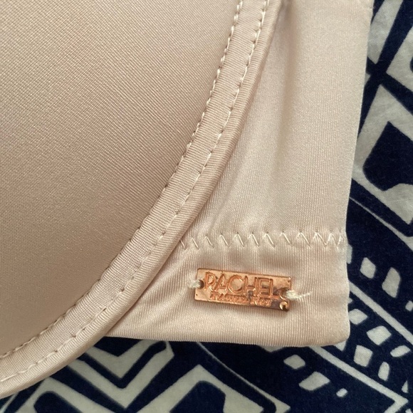 Rachel Roy cream tan color padded bra size 40 D like new - Picture 2 of 12